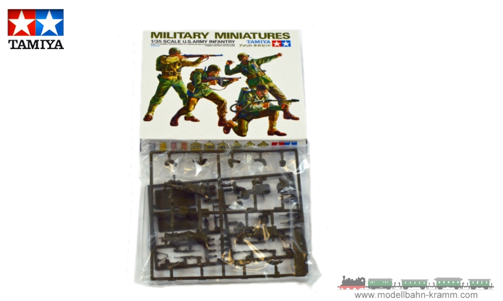 Modellbahn-Kramm: Tamiya 35013 1.35, Kit, U.S.Infanterie (4), only €4,49
