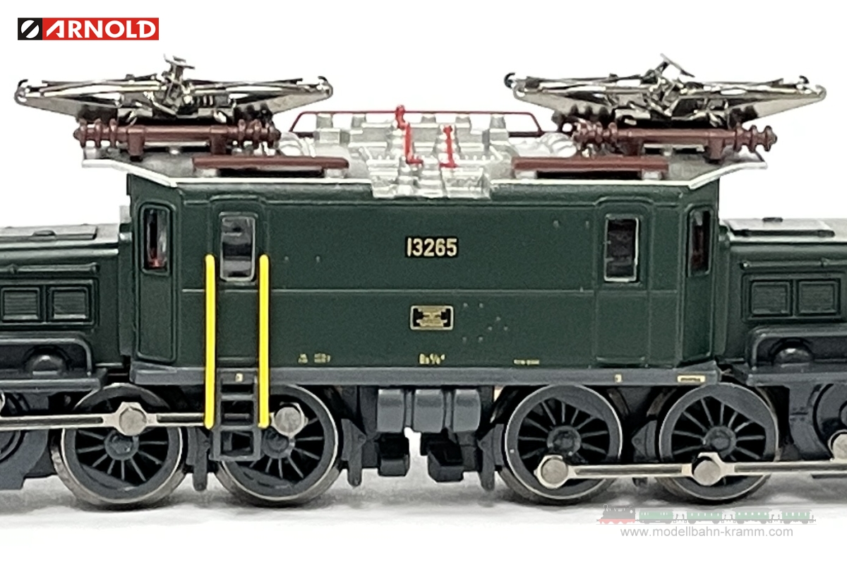 Arnold 2432D, EAN 8425420811081: N digital E-Lok Be 6/8 II Krokodil SBB III-IV