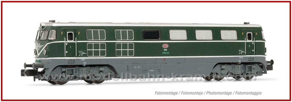 Arnold 2490D, EAN 8425420811890: N digital Diesellok Rh 2050 der ÖBB