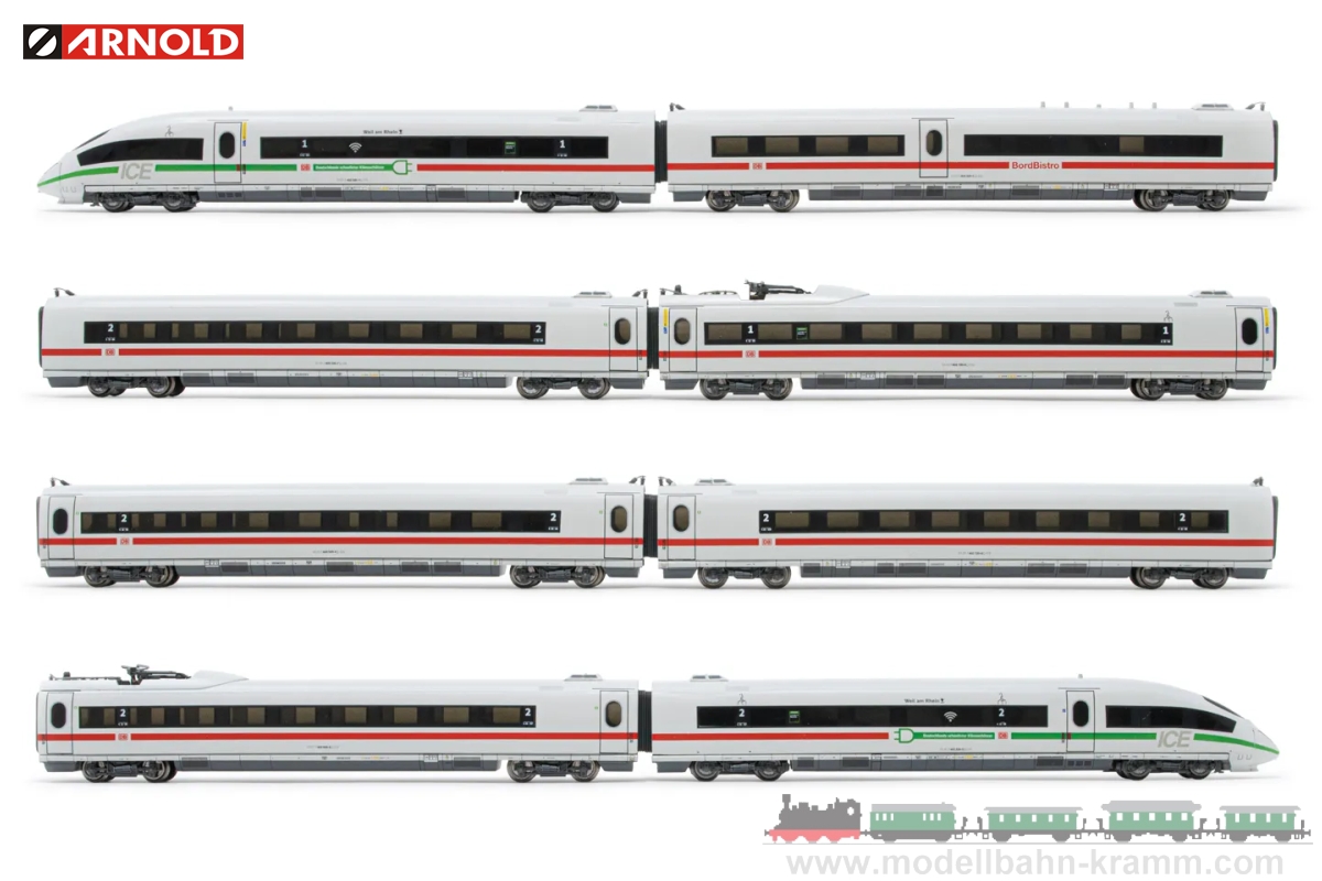 Arnold 2528, EAN 5055286682285: N analog Set Triebzug ICE 4320 der DB AG