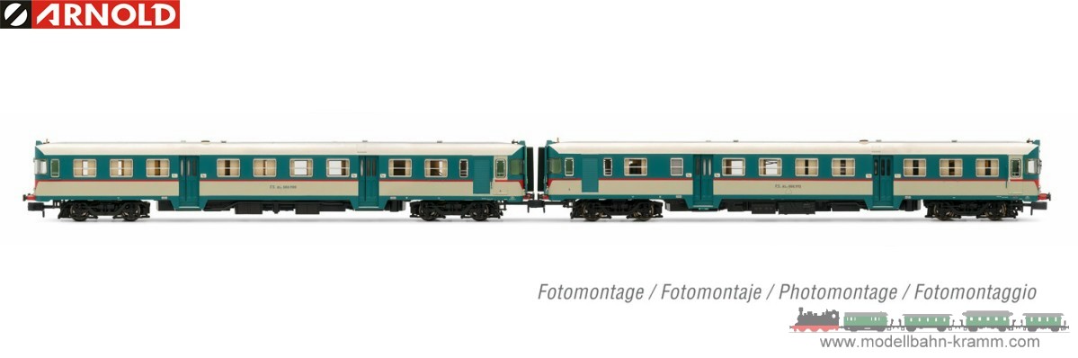 Arnold 2551, EAN 5055286697722: N analog Dieseltriebwagen ALn 668 FS 2-teilig