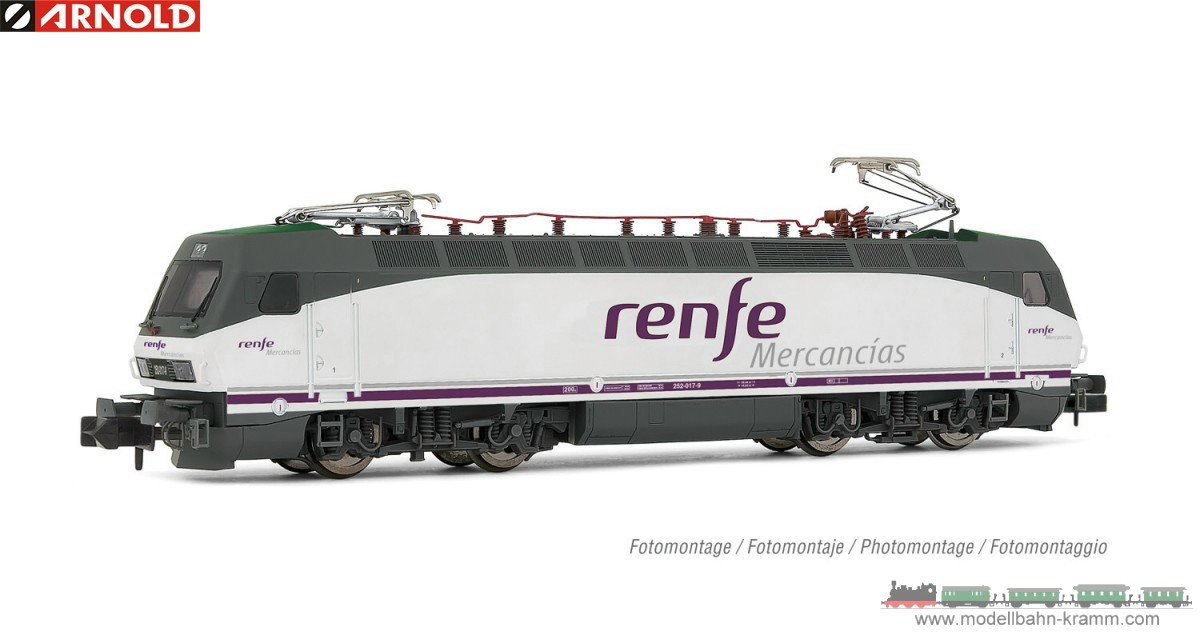 Arnold 2556, EAN 5055286701764: N analog E-Lok BR 252 RENFE