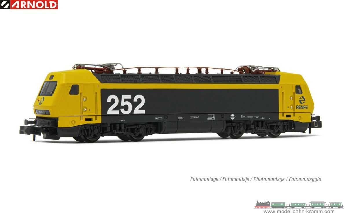 Arnold 2557, EAN 5055286701788: N analog E-Lok BR 252 RENFE