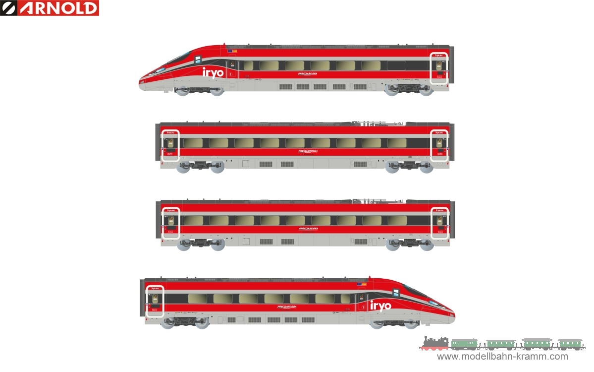 N digital Iryo  4-tlg. Grund-Set Iryo Frecciarossa 1000