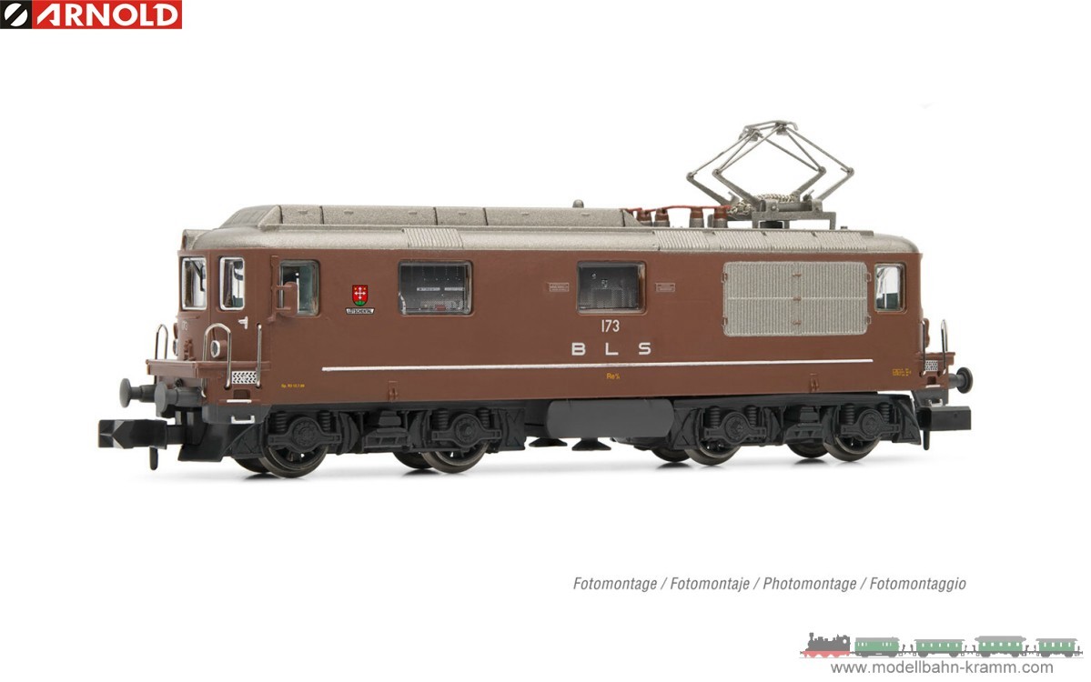 N Sound BLS, vierachsige  E-Lok 173 Lötschental IV-V