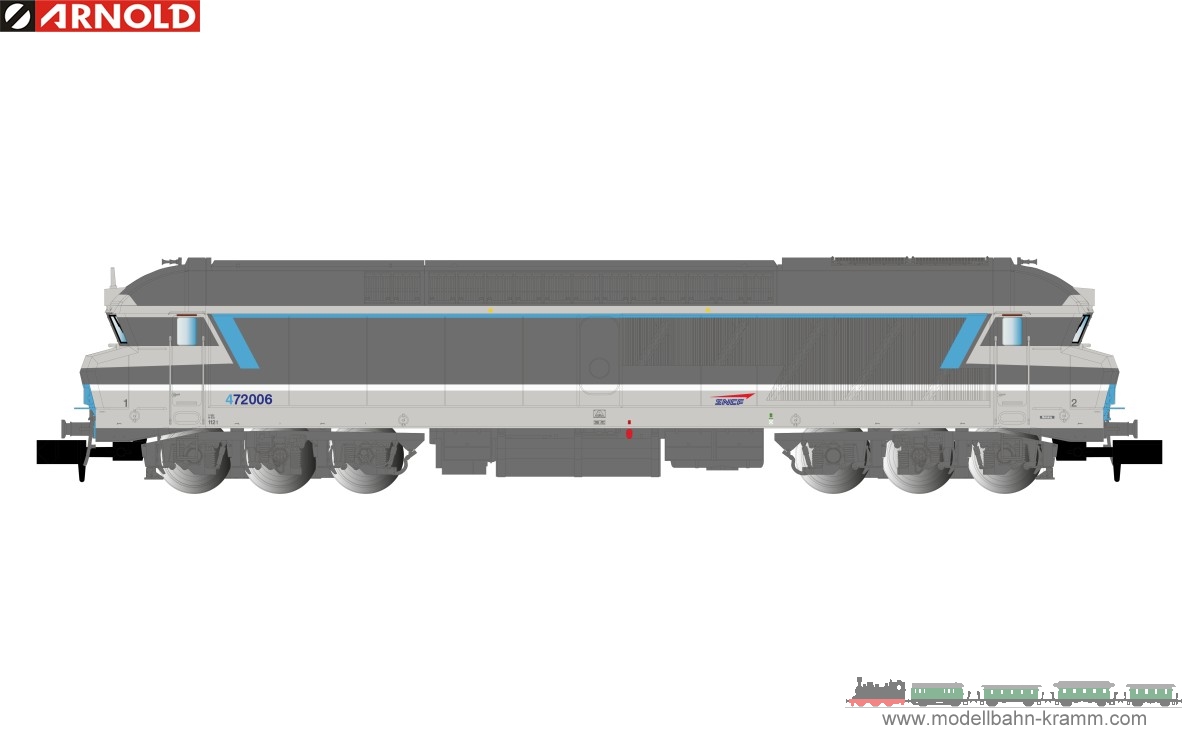 N Sound Diesellok CC 72006, SNCF