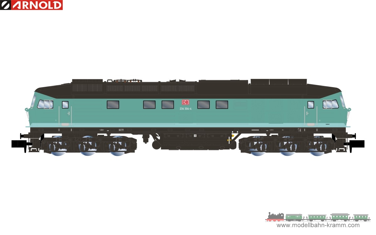 N Sound Diesellok 234 304-4, DB AG