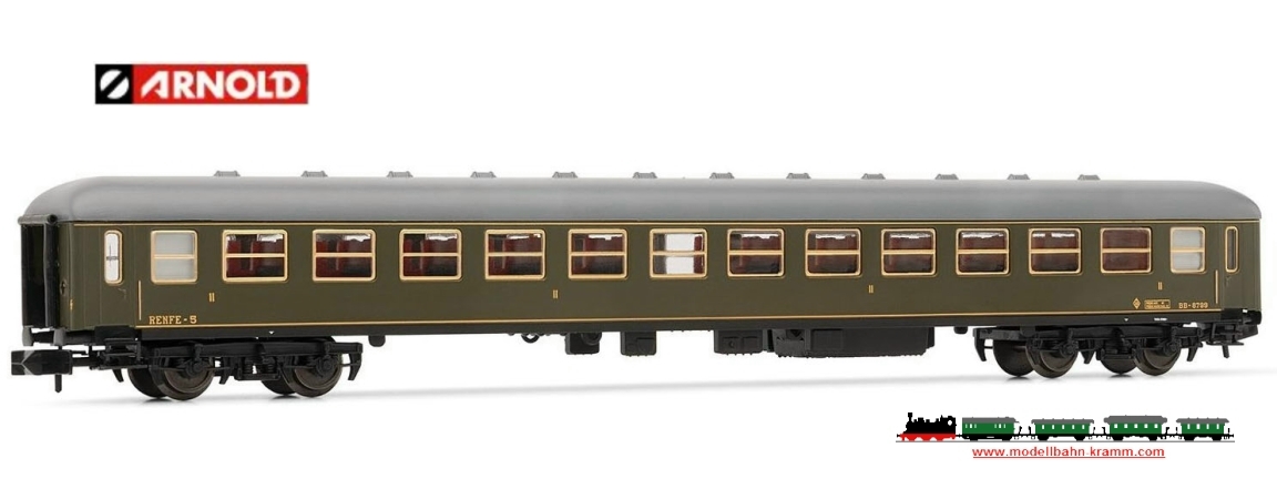 Arnold 4101, EAN 8425420802232: N Reisezugwagen Typ 8000, 2. Klasse, der RENFE