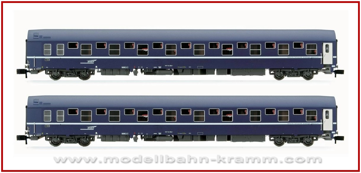 Arnold 4342, EAN 5055286683633: N Set Schlafwagen 2-teilig der SNCF