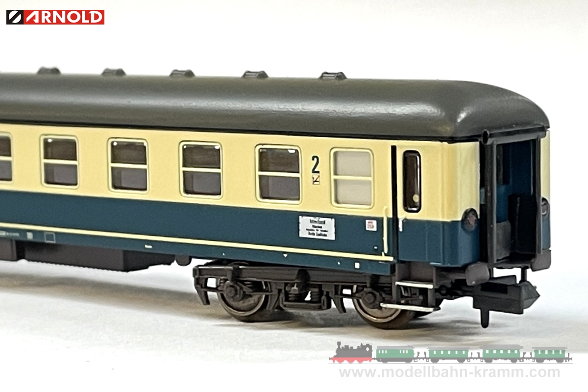 Arnold 4362, EAN 5055286683930: N Set Reisezugwagen 2-teilig der DB