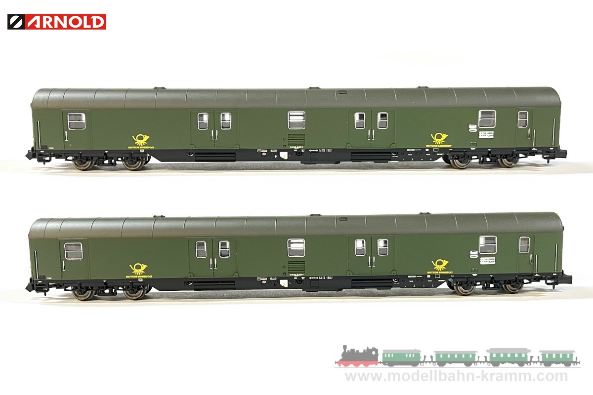 Arnold 4417, EAN 5055286703799: N Set Postwagen Post-mrz 2-teilig DBP