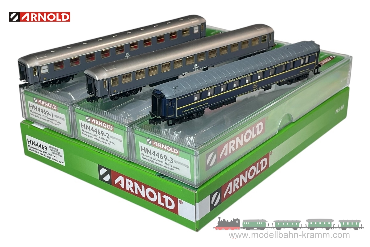 Modellbahn-Kramm: Arnold 4469 N FS 3tlg. Fernschnellzug IV, only