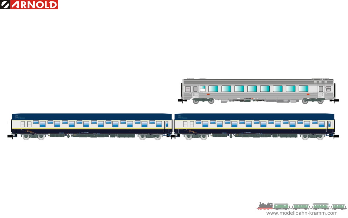 Arnold N 4474 Rungenwagen mit Plane Kühne & Nagel der DB in OVP; Spur N | Condition: Neu
