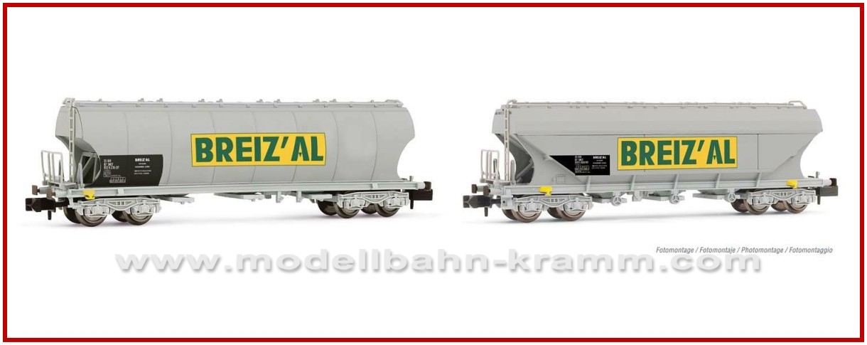 Arnold 6470, EAN 8425420812781: N Set Silowagen 2-teilig der SNCF