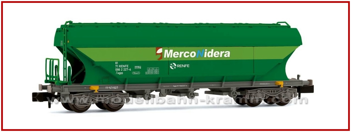 Arnold 6471, EAN 8425420812798: N Schwenkdachwagen TT5 der RENFE