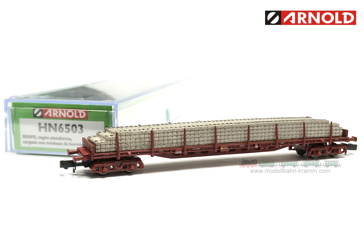 Arnold 6503, EAN 8425420813597: N Flachwagen der RENFE