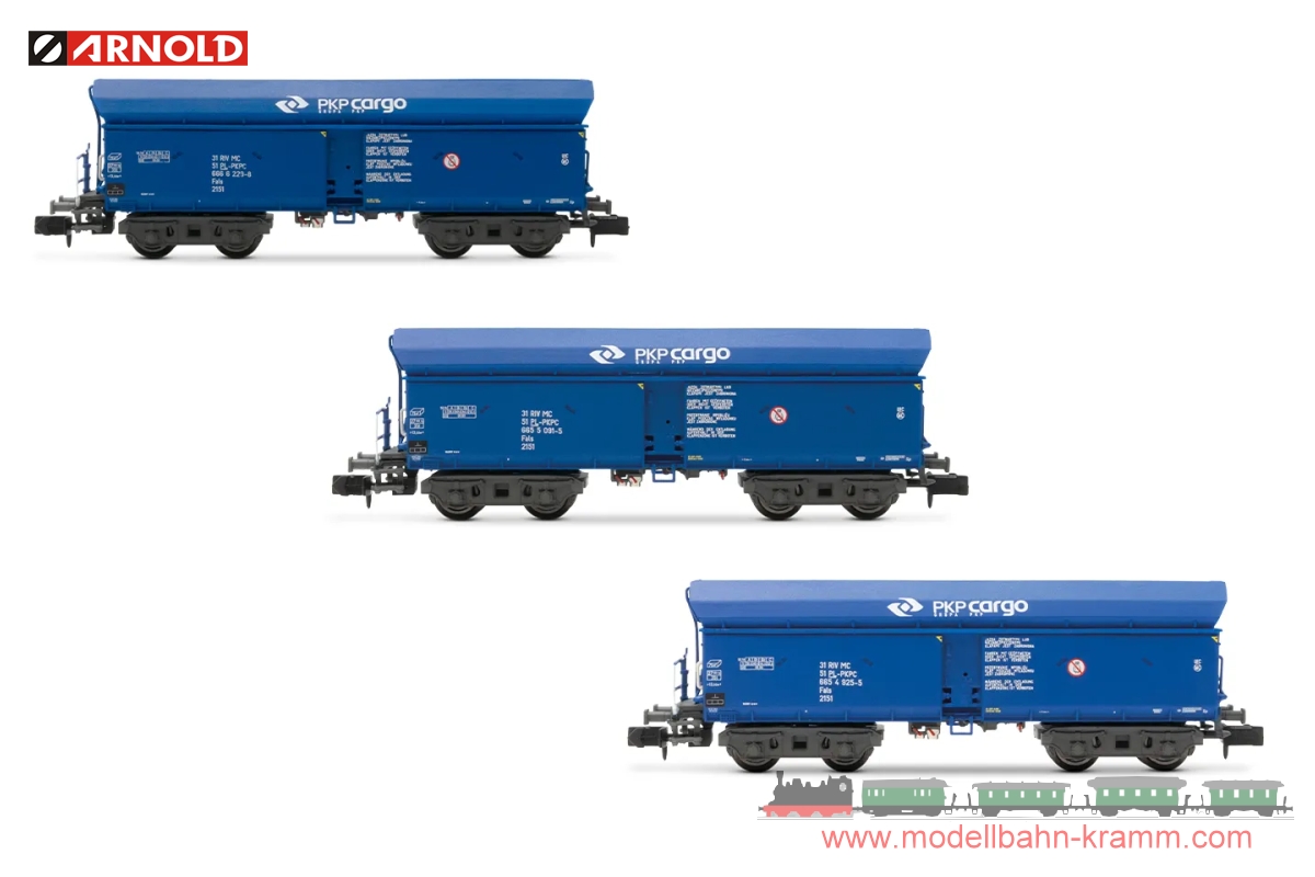 N PKP Cargo, 3tlg. Selbstentladewagen . VI