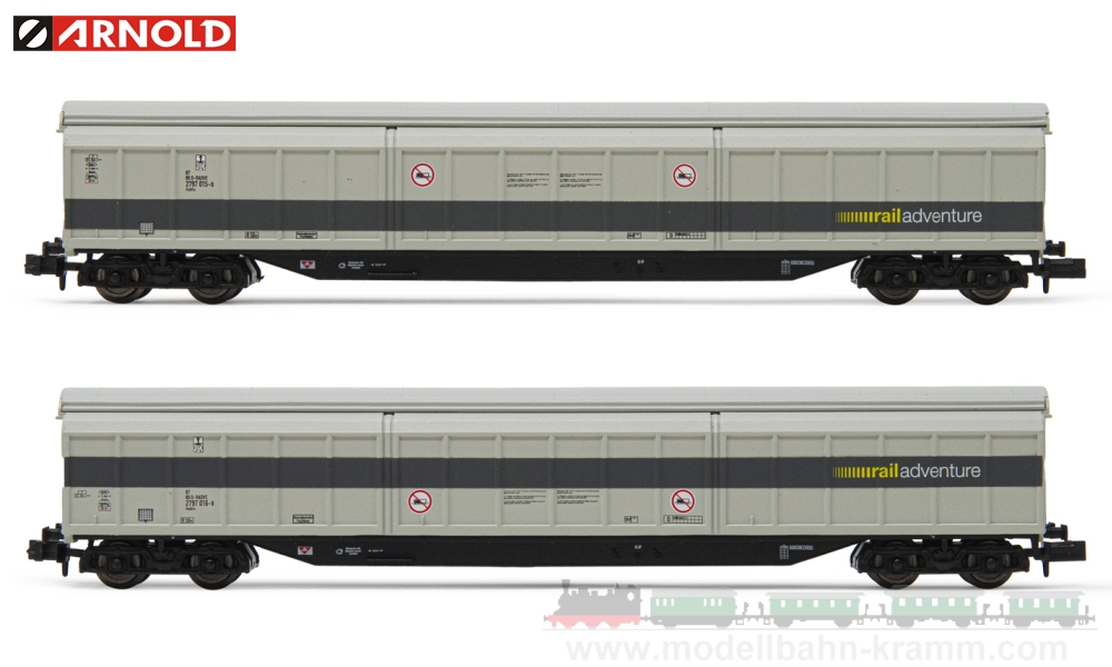 Arnold 6601, EAN 5055286702266: N Set Schiebewandwagen Habfis 2-teilig