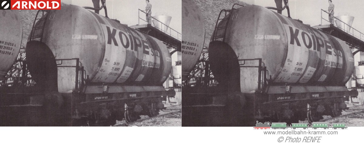 N 2er Set Kesselwagen Koipe RENFE