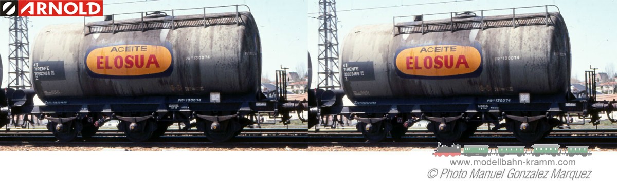 N 2er Set Kesselwagen Elosua RENFE