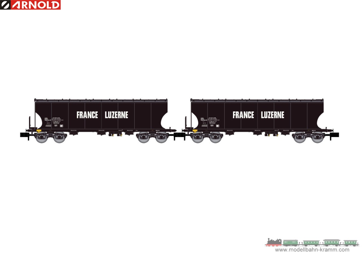 N 2er Set Schwenkdachwagen France Luzerne SNCF