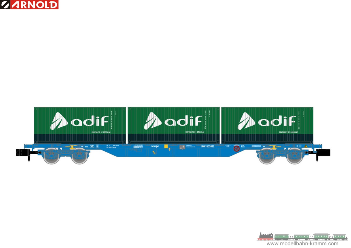 N Containerwagen Adif RENFE