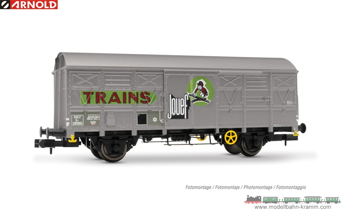 N 2-achs. gedeckter Güterwagen JOUEF Trains SNCF