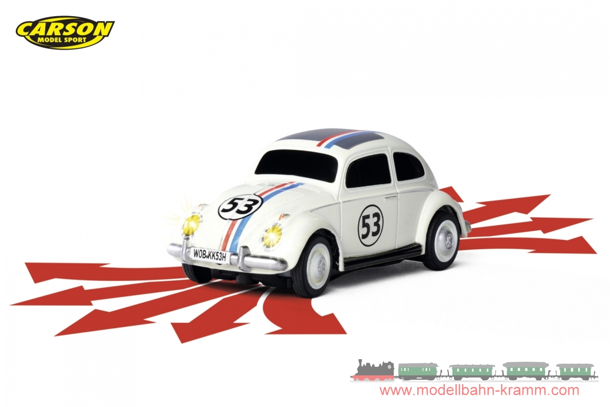 Carson 500504153, EAN 4005299011849: H0/1:87 RC VW Käfer Rallye #53