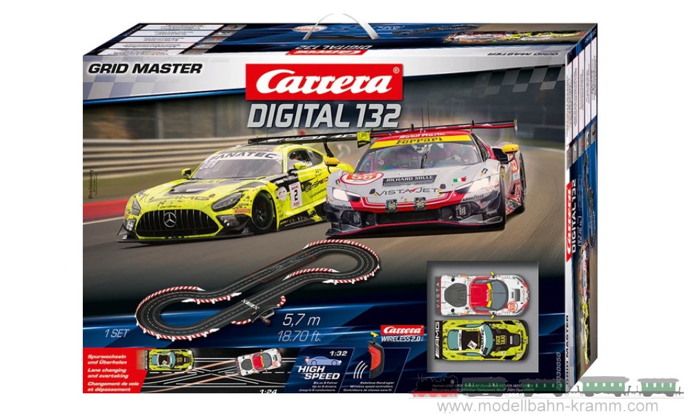 Carrera 30050, EAN 4007486300507: Digital 132 Grid Master
