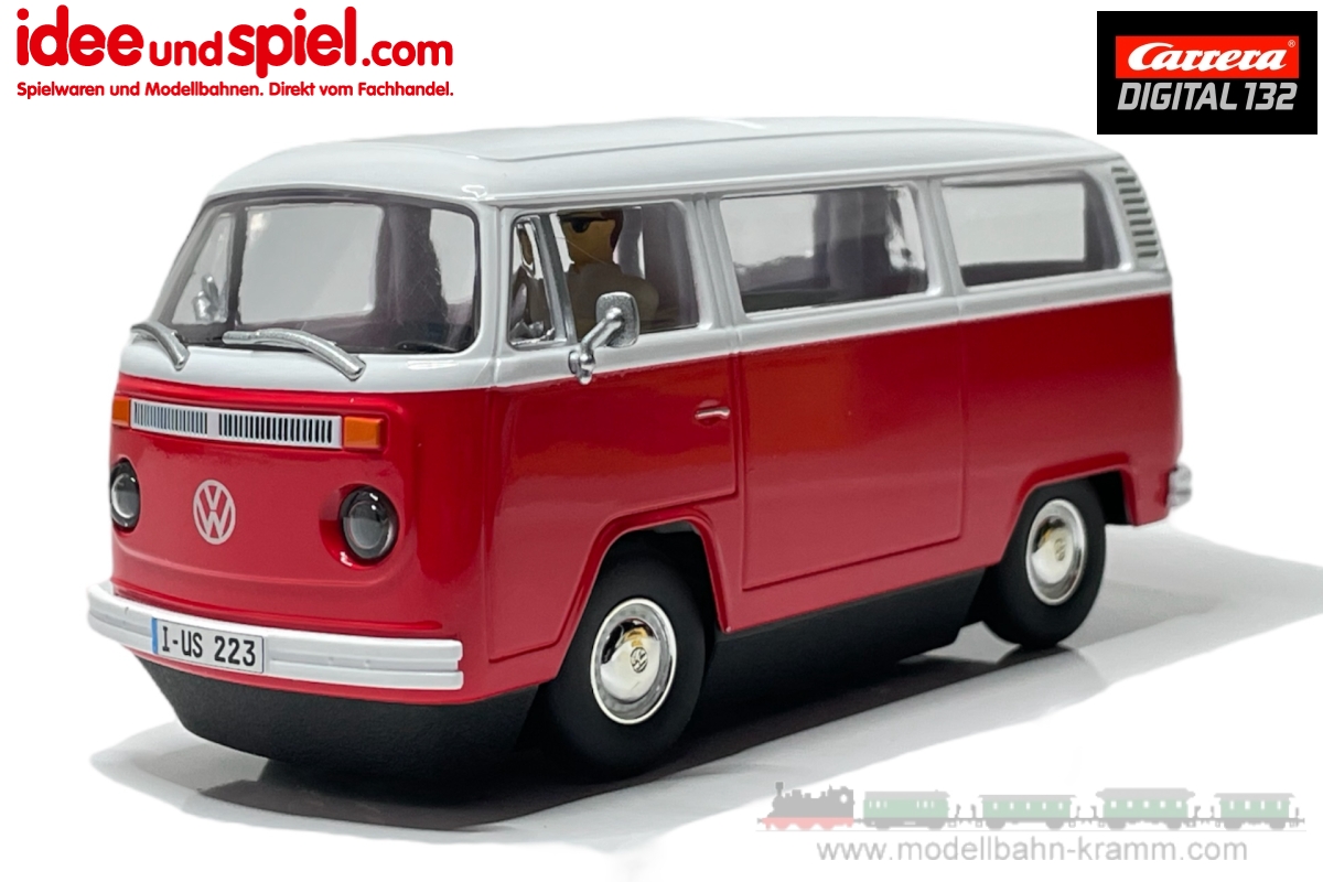 Carrera 31097, EAN 4007486310971: CARRERA DIGITAL 132 VW Bus T2b Bus rot-weiß, Idee + Spiel 2023