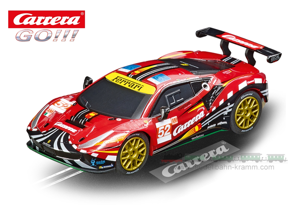 Carrera 64179, EAN 4007486641792: GO!!! Ferrari 488 GTE AF Corse, No. 52 “Carrera”