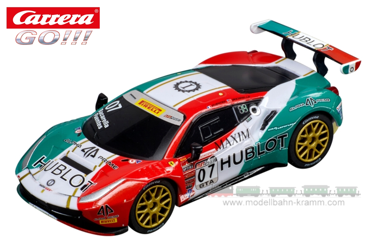 Carrera 64186, EAN 4007486641860: Go!!! Ferrari 488 GT3 Squadra Corse Garage Italia, No.7