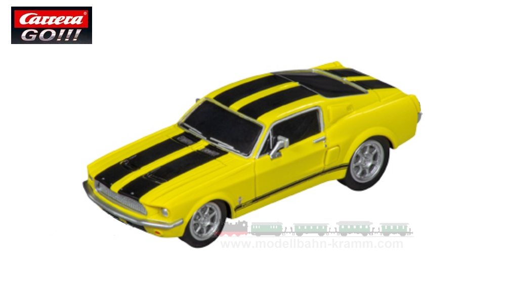 Carrera 64212, EAN 4007486642126: CARRERA GO!!! - Ford Mustang ´67 - Racing Yellow