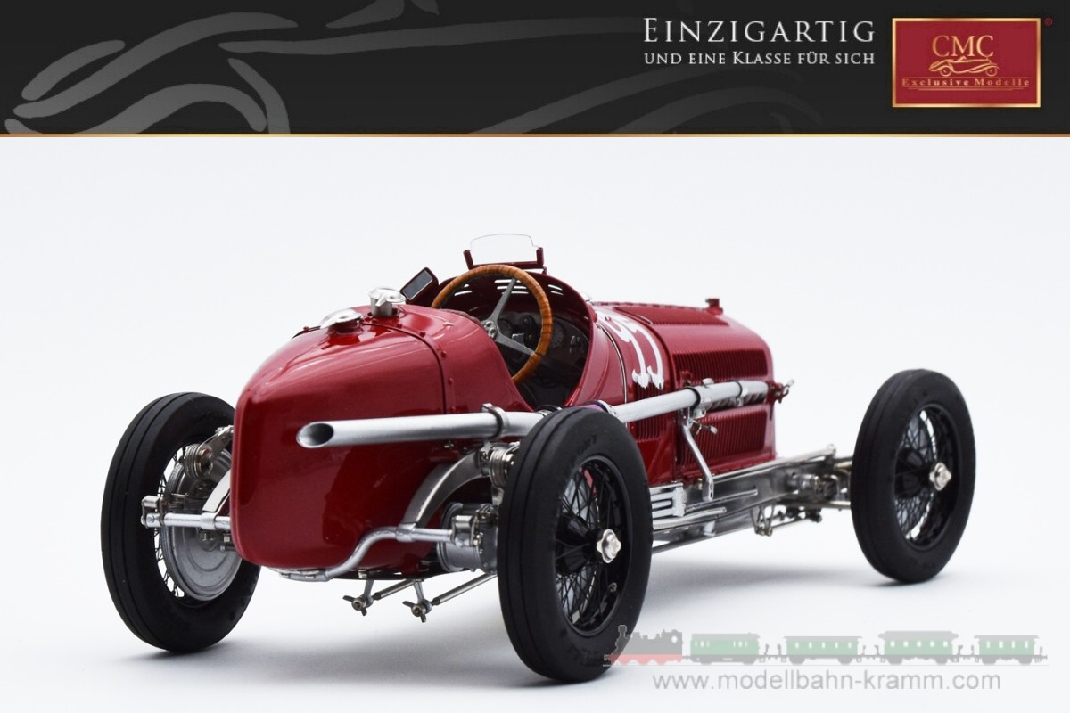 CMC M.224, EAN 2000075261731: 1:18 Alfa Romeo P3 Rudolf Caracciola, Gewinner Klausenrennen 1932, #95