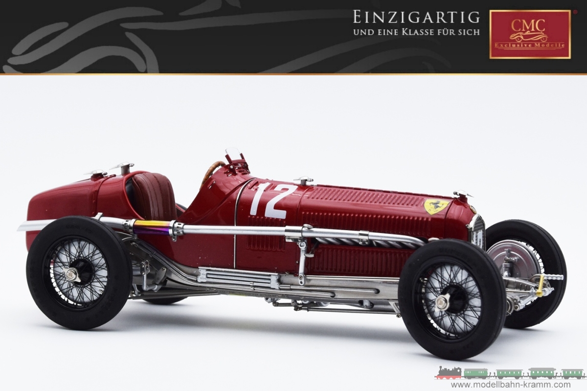 CMC M.226, EAN 2000075261755: 1:18 Alfa Romeo P3 GP Italy  #12