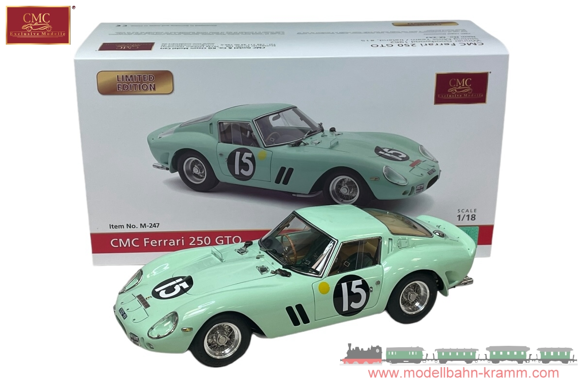 CMC M.247, EAN 2000075483737: Ferrari 250 GTO Moss #15