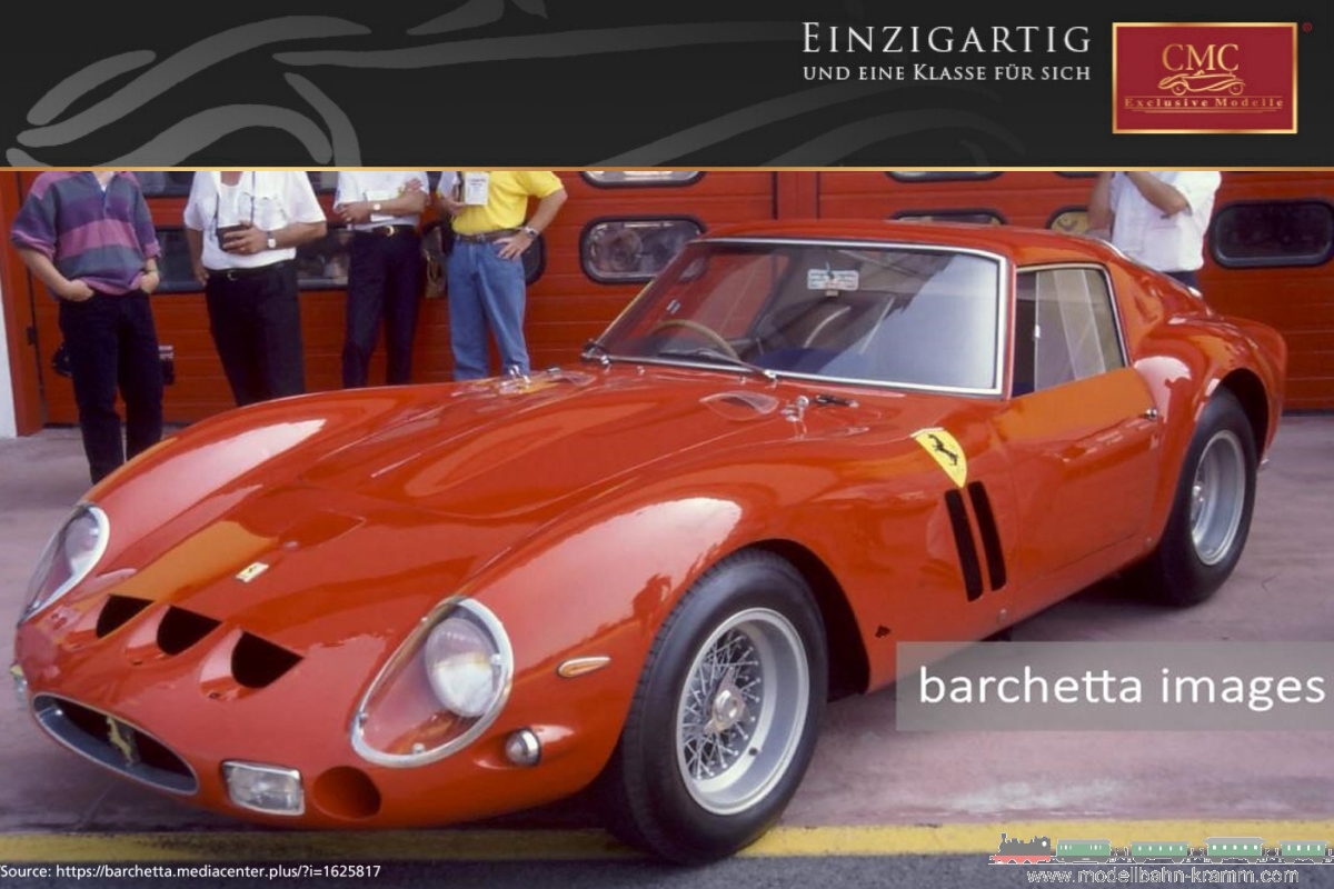 CMC M.256, EAN 2000075488749: 1:18 Ferrari 250 GTO London Motor Show