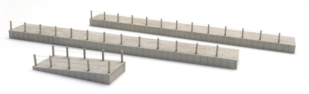 Artitec 10.393, EAN 8720168701770: H0 Modularer Bahnsteig in Epoche III-V Bausatz