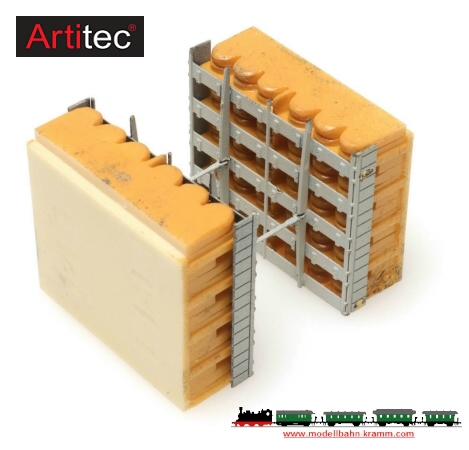 Artitec 28.117, EAN 8719214089856: H0 2 Regale Käseladung Fertigmodell