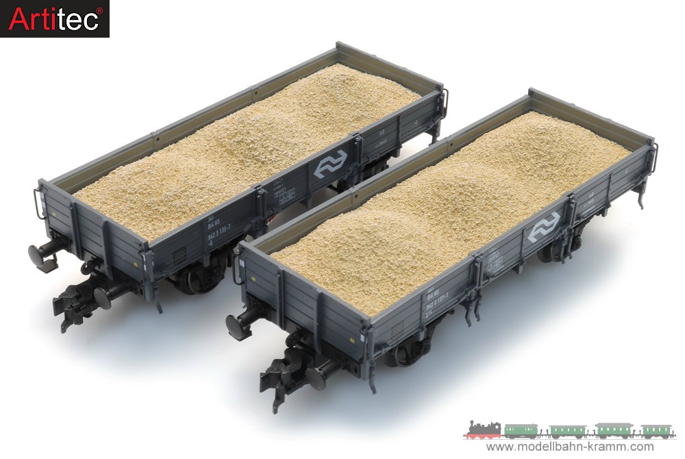 Artitec 28.122, EAN 8720168706034: Cargo: Dutch sand wagon A (2x