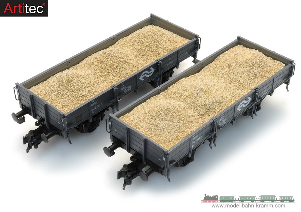 Artitec 28.123, EAN 8720168706041: Cargo: Dutch sand wagon B (2x