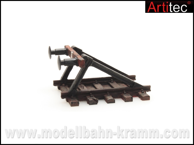 Artitec 316.038, EAN 8718719417041: N Prellbock offen mit Puffer, Fertigmodell