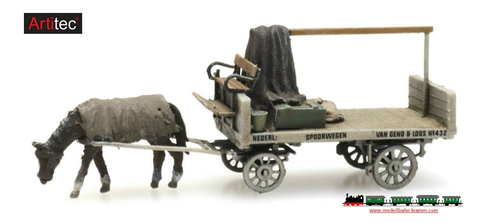 Artitec 316.079, EAN 8719214087296: N Pferde-Lastwagen Fertigmodell