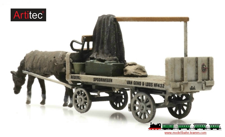 Artitec 316.079, EAN 8719214087296: N Pferde-Lastwagen Fertigmodell