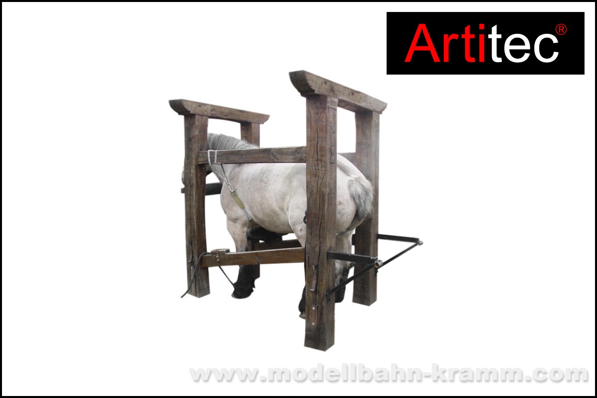 Artitec 316.080, EAN 8719214087302: N Beschlagstand mit Pferd Fertigmodell