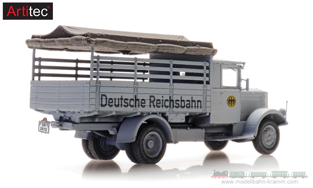 Artitec 316.093, EAN 8720168702180: N Hansa Lloyd Merkur Deutsche Reichsbahn Fertigmodell
