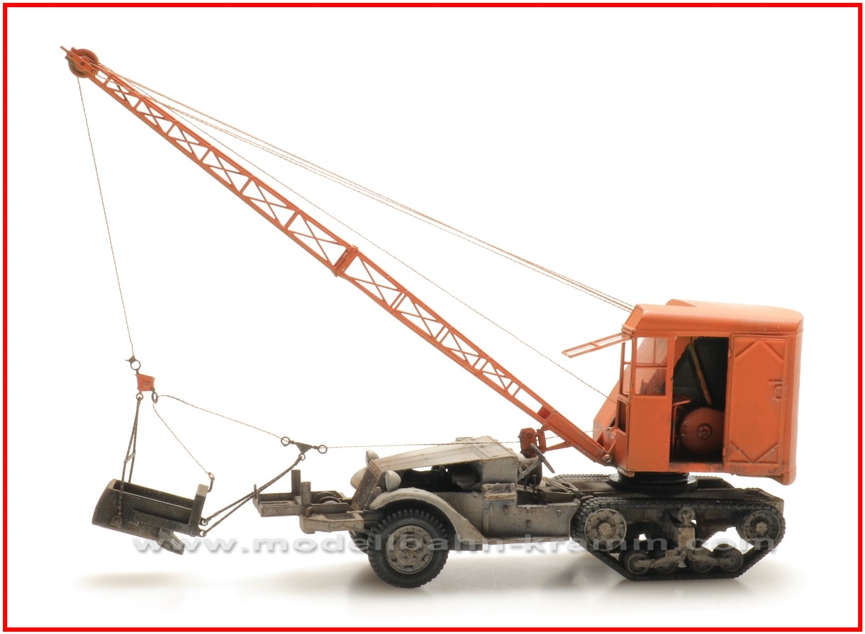 Artitec 316.100, EAN 8720168702517: Half-track with dragline