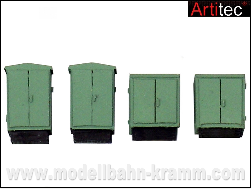 Artitec 316.22, EAN 8718692487147: N 4 Schaltkästen Fertigmodell