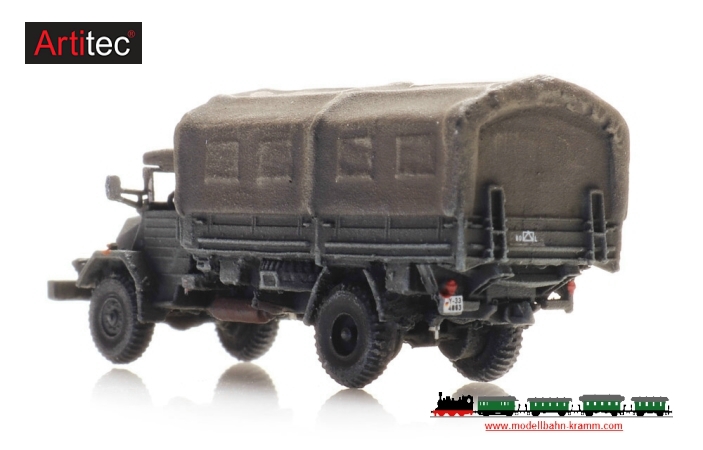 Artitec 322.032, EAN 8720168701008: Z Bundeswehr MAN 630 L2 Pritsche/Plane Fertigmodell