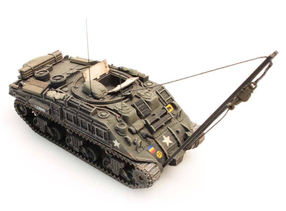 Artitec 387.104, EAN 8718692487345: H0 British Army Sherman M4A4 ARV Fertigmodell